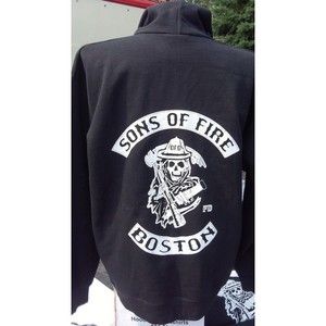 Boston Fire Gear Sons of Fire Hooded Firefighter Sweatshirt