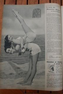 1946 Cyd Charisse Lina Romay Fernandel & Josette