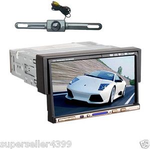 inch Touchscreen 1 DIN in Car Deck CD DVD Player Radio FM Stereo 