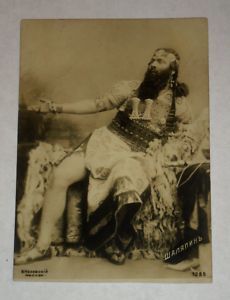 1900 Antique Russian Opera Star Singer Chaliapin Photo