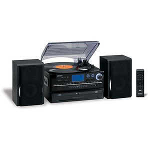   980B CD Turntable Record Player Recorder Cassette Dual CD Am FM