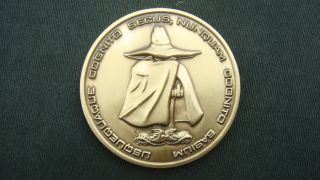   CIA ISSUE PROTECTIVE INTELLIGENCE OPERATIONS/SPEC OPS CHALLENGE COIN