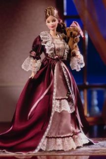 Victorian Barbie Doll with Cedric Bear Collector Edition 2000 New 