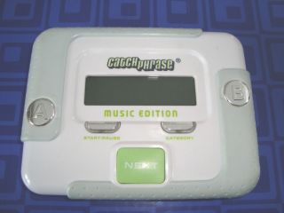 Catch Phrase Music Edition Electronic Handheld Travel Game Awesome 