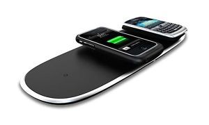 Powermat Home Office Mat Wireless Charger iPhone iPod