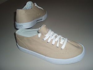 Ralph Lauren Chaps Mens Ferguson Khaki Flats Oxford Sneakers Shoes Sz 