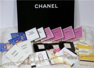   perfume sample mixed lot 20 edp edt lg chanel gift bag no 5 coco 19