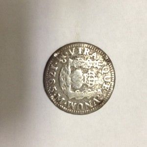1765 Mexico Charles III Silver 1 Reale Pillar Dollar Coin Very Nice 