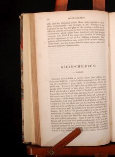1835 Essays Elia Charles Lamb Letters Rosamund