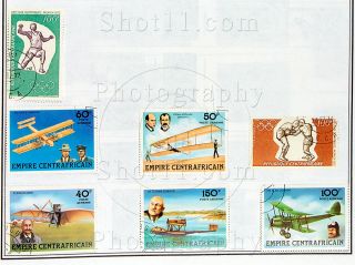 Central Africa Stamps 1980 Lake Placid Olympic Military Uniforms 