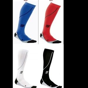 CEP Mens Run Progressive Compression Socks Choice of Black Blue Red 
