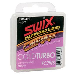 SWIX Cera F Cold Turbo Solid 100% Fluoro FC7WS