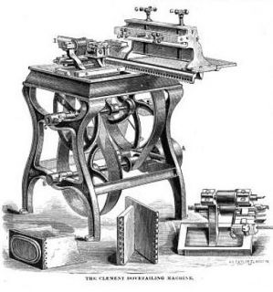   Knapp Joint is the first known mechanization for making drawers in the