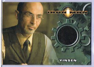 2008 Iron Man Movie Shaun Toub as Yinsen Costume Card