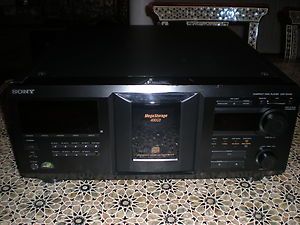 SONY CDP CX455 400 MULTI DISC CHANGER AUDIO CD PLAYER JUKEBOX