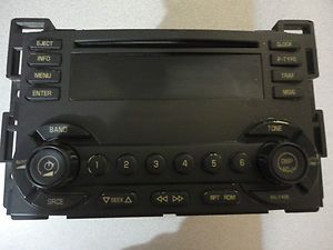 Car Stereo Malibu Chevrolet CD Player FM Radio for Parts