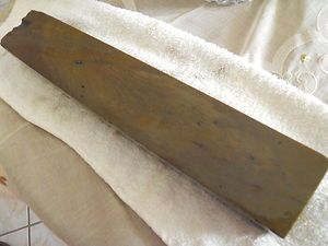 ANTIQUE HUGE NATURAL CHARNLEY FOREST SHARPENING STONE HARD FAST RAZOR 