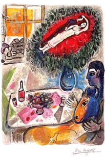 CHAGALL SIGNED HAND NUMBERED LIMITED EDITION ART AUTHENTIC ESTATE 
