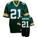 CHARLES WOODSON GREEN BAY PACKERS GREEN # 21 REPLICA MENS JERSEY LARGE 