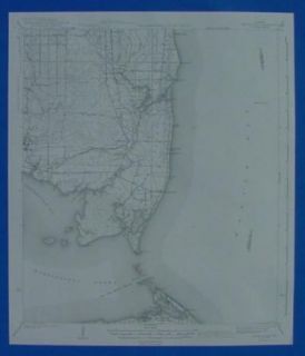 Cedar Point Coden Mon Louis Alabama 1943 Topo Map