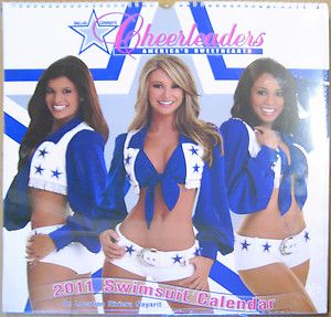 2011 Dallas Cowboy Cheerleaders 15x15 Wall Calendar