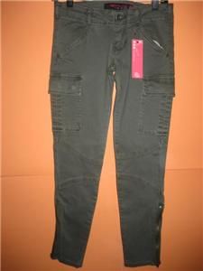 Celebrity Pink Jeans Twenty One Olive Green Skinny Jeans NWT MSRP $22 