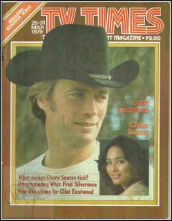   TV Times Vol 3 42 Clint Eastwood Charo Santos Mekanda Robot