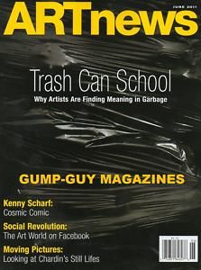    KENNY SCHARF COSMIC COMIC Chardin ART ON FACEBOOK Trash Can School