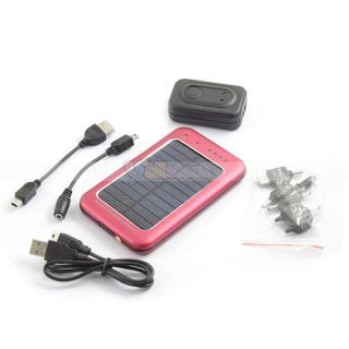   Solar Power Charger Supply for Camera Phone  MP4 PDA Black
