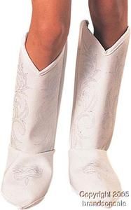 Womans Dallas Cowboys Cheerleader Costume Boot Covers