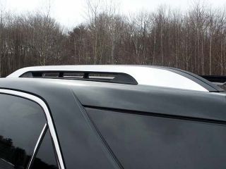 2010 2012 Chevy Equinox 2pc Roof Luggage Rack Stainless Steel Trim 