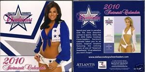 Dallas Cowboys Cheerleaders 2010 Swimsuit Desk Calendar