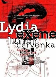 Lydia Lunch Exene Cervenka of x RARE Live Gig Poster