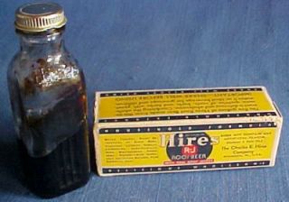 Charles E Hires Co Root Beer Extract 1929 Household Formula Kit w Box 