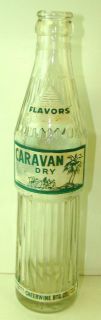 Vintage Caravan Soda Bottle Cheerwine Btg Co