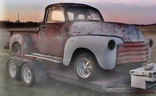 v1chevytr, 1950 CHEVROLET CHEVY 5 WINDOW PICKUP PROJECT TRUCK or RAT 