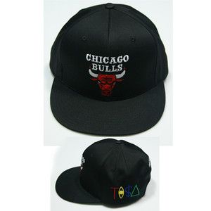 Chicago Bulls Tisa TI$A Cap Hat Black Color