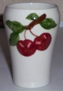 California Ceramics Orchard Ware Cherry Juice Tumbler