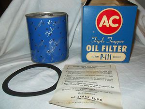   Oil Filter AC Delco GMC Bus Allis Chalmers L5 P 111 1960s Part