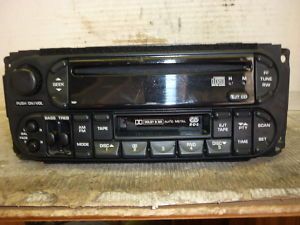    05 Dodge Neon PT Dakota Grand Cherokee Radio Cd Cassette P05091606AD