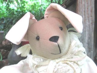 1980s Original Cheryl Lindsay Teddy Bear “Beary Elegant Bunny 