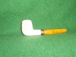 champlin ceramic lucite smoking tobacco pipe