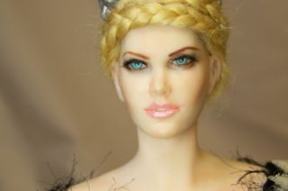 OOAK Evil Queen Charlize Theron Fairy Art Doll Sculpture Adsg Iadr 
