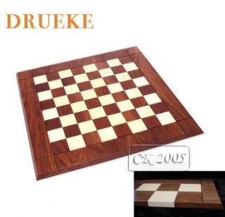   Drueke 15 Players Walnut Board Pieces Chess Boxed Gift Set