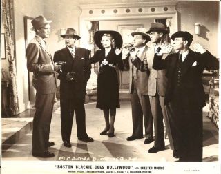 Chester Morriss Boston Blackie Goes Hollywood or 1942