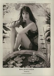 Charlotte Gainsbourg Advertisement for Balenciaga Clipping