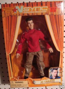 NSYNC JC Chasez Collectible Marionette Doll RARE