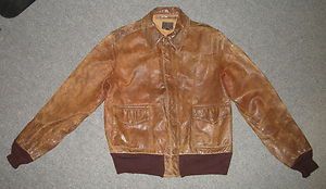 WWII US USAAF Army Air Forces Type A 2 Bomber Flight Jacket with 
