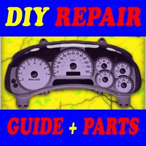 2005 Chevrolet SSR Repair Kit Guide Instrument Cluster Speedometer 02 
