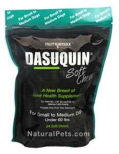 Dasuquin Soft Chews for Small Medium Dogs 84 Chews